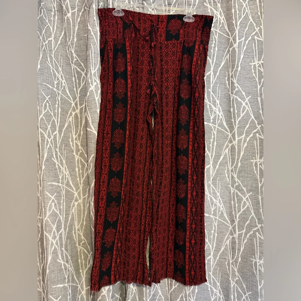 NWOT Peace & Pearls Palazzo Pants size XL - Picture 1 of 3